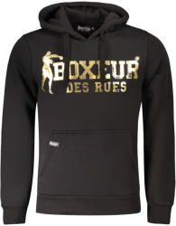 Boxeur Des Rues Fekete Férfi Cipzár Nélküli Póló (bxm0404350ay_neblackg_xs)