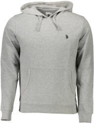 U. S. Polo Assn Us Polo Assn. Férfi Szürke Cipzáros Pulóver (60698-53223_grigio_188_xl)