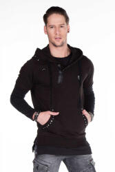 CIPO&BAXX Cipo & Baxx Divatos Férfi Pulóver Cl236black (cl236_black_l)