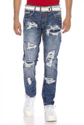 CIPO&BAXX Férfi Regular Fit Farmernadrág Cd644 Blue (cd644_blue_31_l32)