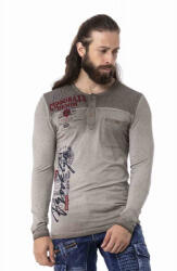 CIPO&BAXX Cl527 Cipo&baxx Férfi Hosszú Ujjú Póló Anthracite (cl527_anthracite_s)