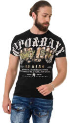 CIPO&BAXX Cipo & Baxx Divatos Férfi Póló Ct714 Black