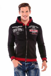 CIPO&BAXX Cipo & Baxx Divatos Férfi Kapucnis Pulóver Cl367black