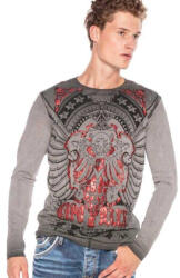 CIPO&BAXX Cipo & Baxx Hosszú Ujjú Férfi Póló Cl407anthracite (cl407anthracite_m)