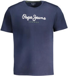 Pepe Jeans Férfi Rövid Ujjú Póló Kék - globaltrends - 8 990 Ft