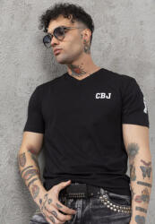 CIPO&BAXX Divatos Férfi Póló Ct790 Black (ct790_black_m)