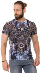 CIPO&BAXX Cipo & Baxx Divatos Férfi Póló Ct719 Black (ct719_black_s)