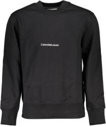 Calvin Klein Férfi Fekete Cipzázatlan Póló