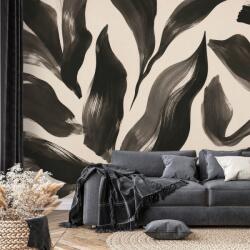 Dovido Fototapet forme organice negre abstracte - 490x330