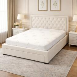 SaltSib Saltea ortopedica Magic Micro One 180x200x23 cm, arcuri pocket, 7 zone confort, husa detasabila tricot, fermitate medie (00004280) - izocor Saltea