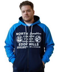 EDDY HILLS - Ultimates EXPEDITION sötétkék raglán vastag (Méret 4XL)