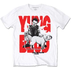 ROCK OFF мъжка тениска Yungblud - Life on Mars Tour - White - ROCK OFF - YBTS32MW