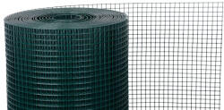 Strend Pro Garden GARDEN PVC, Négyzetes csirkeháló, 500/12, 7x12, 7/1, 2 mm, zöld, RAL 6005, 5 m-es tekercs (STP431433)