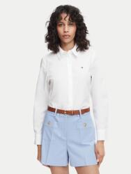 Tommy Hilfiger Camasa Dama, Tommy Hilfiger, Alb, Logo Brodat (WW0WW47169-YCF-34)