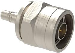 Amphenol Adaptor QMA tată-mamă pentru RF de înaltă frecvență (AD-NPQMAJ-1)