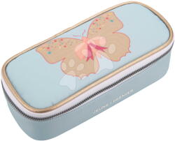 Jeune Premier Penar școlar Pencil Box Butterfly Gold Jeune Premier design ergonomic de lux 22*7 cm (JPPB025132) Penar