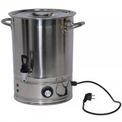 Rosberg Cazan electric pentru sterilizarea borcanelor Rosberg R51211F30, 1800 W, 30 l, Termoregulator incorporat, 30-120°C, Otel inoxidabil (R51211F30)