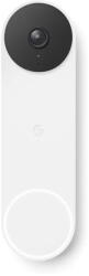 Google Sonerie video cu fir Google Nest 2K (cu fir, a 3-a generatie) - Snow, Alb (GA09967)