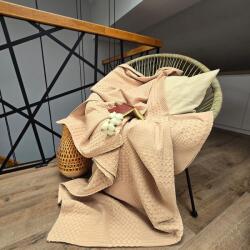 Kotonia Home Cuvertura Kotonia Home - Waffle, 220x240 cm, 100% bumbac - cappuccino (004727)