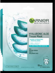 Garnier SKIN NAT HYALURONIC ALOE Mască de față textilă 32 gr (3600542385626) Masca de fata