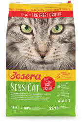 Josera SensiCat adult száraz macskaeledel 10kg+1kg