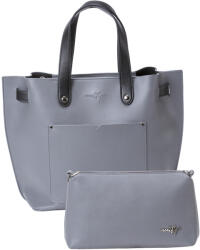 Meatfly kézitáska Alma - Dark Grey/Black (68244_94258)