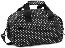 Member's Cestovní taška MEMBER'S SB-0043 - černá/bílá 14 l (RB-0043_BLACK-WHITE)