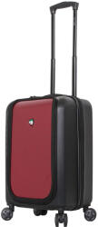 Mia Toro Cestovní kufr MIA TORO M1709/2-S - černá/vínová 41 l + 25% expander (RB-M1709/2-S_BLACK-BURGUNDY)