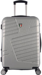 TUCCI DISEGNO utazótáska TUCCI Boschetti T-0278/3-M ABS - ezüst (RB-T-0278/3-M_SILVER)