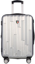 TUCCI DISEGNO utazótáska TUCCI Riflettore T-0272/3-M ABS - ezüst (RB-T-0272/3-M_SILVER)