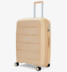 ROCK Cestovní kufr ROCK TR-0239/3-M PP - béžová 58 l + 15% expander (RB-TR-0239/3-M_BEIGE)