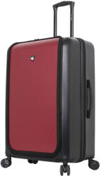 Mia Toro Cestovní kufr MIA TORO M1709/2-L - černá/vínová 101 l + 25% expander (RB-M1709/2-L_BLACK-BURGUNDY)