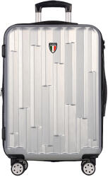 TUCCI DISEGNO utazótáska TUCCI Riflettore T-0272/3-L ABS - ezüst (RB-T-0272/3-L_SILVER)