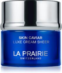La Prairie Skin Caviar Luxe Cream Sheer luxus feszesítő krém tápláló hatással innováció 50 ml