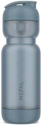 Mepal Shaker Sport szivárgásmentes fehérje shaker keverővel és mérőskálával, 800 ml, Frost blue