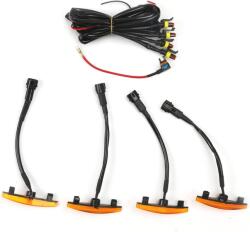 Artudatech Toyota 4Runner TRD Pro grill LED fénykészlet (2014-2019) - borostyán