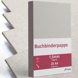 Anhelus Paper & Deco könyvkötő karton A4, 1, 5 mm, 925 g/m2 - szürke - 25 db