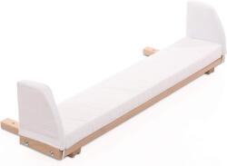 babybay Verlängerungsseite oldalsó hosszabbító fehér matracbetéttel - natúr kezeletlen - Maxi/Boxspring/Comfort Plus