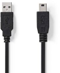 Goobay USB 2.0 kábel - USB mini 5 tűs kábel, 0, 2 m, Goobay (SOG-95006)