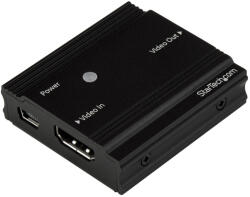 StarTech HDBOOST4K, 3840 x 2160 pixelek, AV jelismétlő, 35 M, Fekete, HDCP (HDBOOST4K)