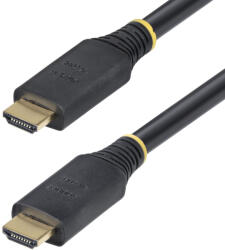 StarTech HDMI2-CABLE-4K60-15M, 15 M, HDMI A-típus (Standard), HDMI A-típus (Standard), 18 Gbit/s, Audio Return Channel (ARC), Fekete (HDMI2-CABLE-4K60-15M)