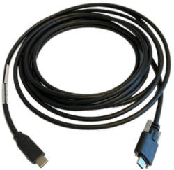 Zebra CBL-USB00400-USC00, 4 M, USB C, USB C, 0, 48 Gbit/s, Fekete (CBL-USB00400-USC00)