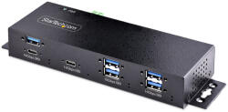 StarTech HB31C5A2CME, USB 3.2 Gen 2 (3.1 Gen 2) Type-C, USB 3.2 Gen 2 (3.1 Gen 2) Type-A, USB 3.2 Gen 2 (3.1 Gen 2) Type-C, 10000 Mbit/s, Fekete, Acél, 15 kV (HB31C5A2CME)