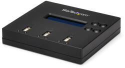 StarTech USBDUP12, USB flash meghajtó másoló, 2 másolatok, USB 2.0, Kék, Műanyag, USB A típus (USBDUP12)