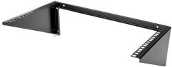 StarTech RK619WALLV, Falra szerelhető állvány, 6U, 90, 7 kg, 1, 3 kg, Fekete (RK619WALLV)