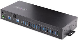 StarTech 5G16AINDS-USB-A-HUB, USB 3.2 Gen 1 (3.1 Gen 1) Type-B, USB 3.2 Gen 1 (3.1 Gen 1) Type-A, 5000 Mbit/s, Fekete, Acél, Egyenáram (5G16AINDS-USB-A-HUB)