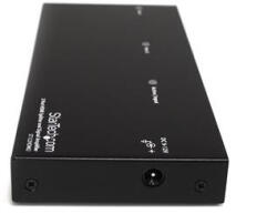 StarTech ST122HDMI2, HDMI, 2x HDMI, 1920 x 1200 pixelek, Fekete, Acél, 15 M (ST122HDMI2)