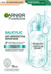 Garnier Pure Active Salicylic bőrhibák ellen szérumos textilmaszk 23 g