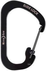 Nite Ize SlideLock Stainless Steel segéd karabiner fekete