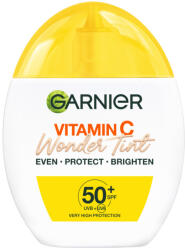 Garnier fényvédő arckrém 40ml színezett fluid C-vitamin SPF50+ világos